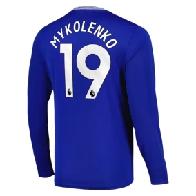 Everton Mykolenko Hjemmedrakt 2024/2025 Langermet